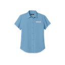 Visions Ladies Short Sleeve Buttondown