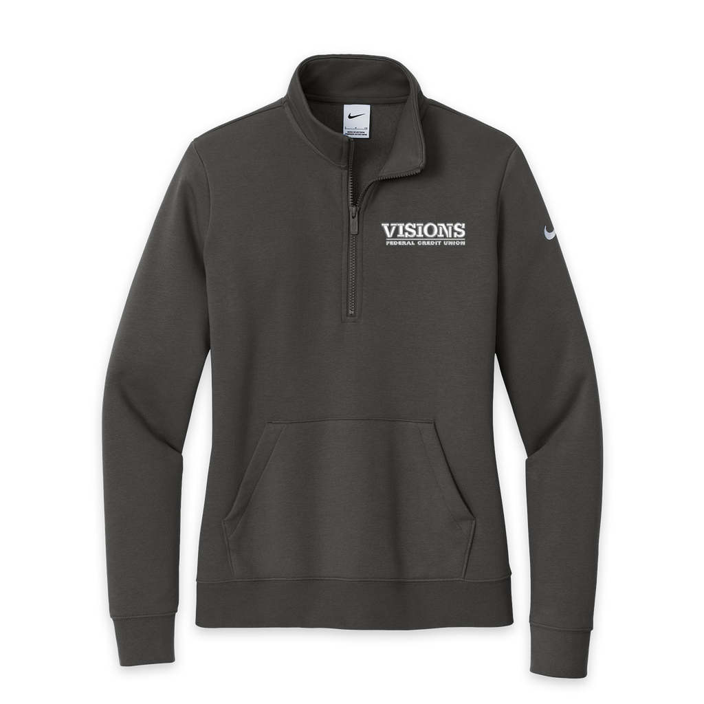 Visions Ladies Nike Fleece 1/2 Zip
