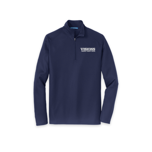 Visions Unisex Mesh 1/2 Zip